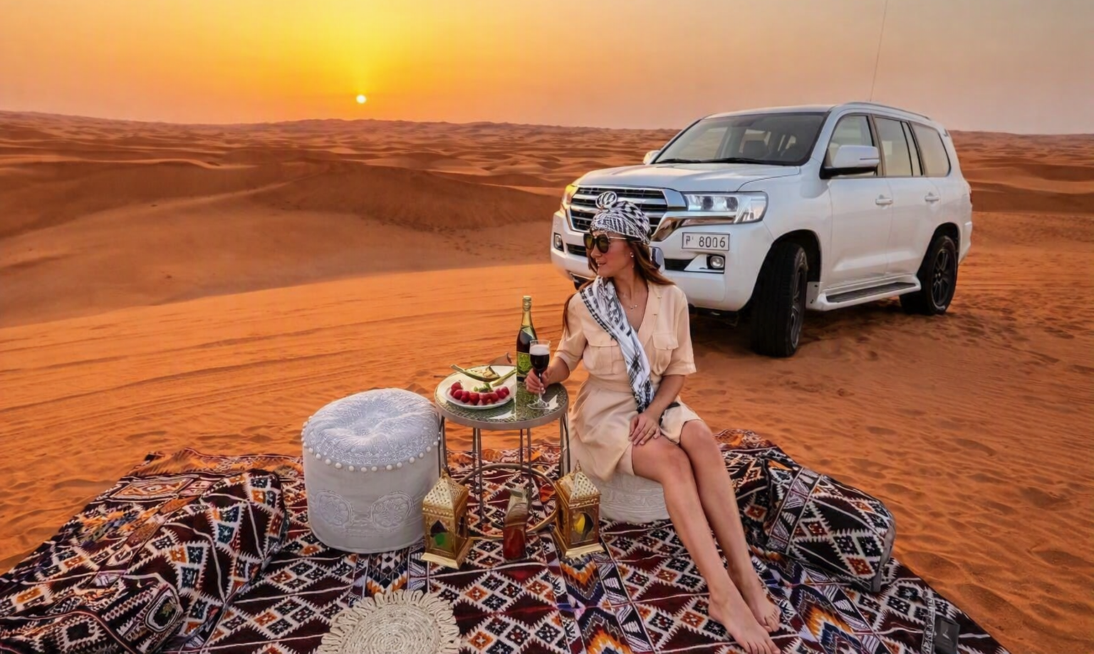 vip premium desert safari with bbq